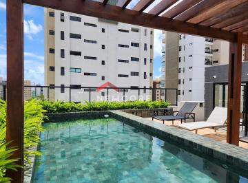 Apartamento · 33m² · 1 Quarto · 1 Vaga · Studio em  Rua Mar do Norte - Intermares - Cabedelo/PB