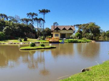 mjivcui2nzdkmgm2yweymtk1_md · Sitio, chácara, casa mobiliada com lagoa e araucárias 5.000 metros bom acesso