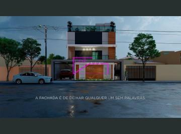 Casa · 160m² · 3 Quartos · 2 Vagas · Sobrado novo e terraço gourmet