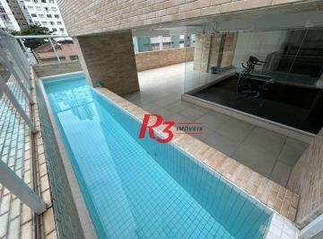 8b5691284a40a45e356b6340f15359c03eba56e2 · Apartamento à venda, 43 m² por R$ 335.000,00 - José Menino - Santos/SP