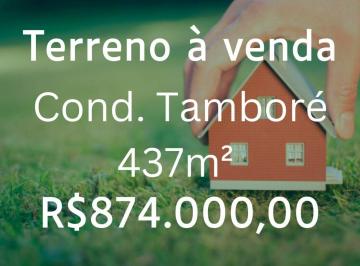 Terreno · 437m² · Terreno à venda, Condomínio Tamboré - Uberlândia/MG