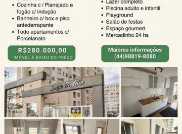 Apartamento · 68m² · 2 Quartos · 1 Vaga · VENDA | Apartamento, com 2 dormitórios em Jardim América, Maringá