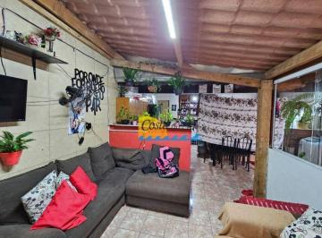 9e39ee608a41035bdd8a0dd86a23087684c51d2c · Casa com 3 dormitórios à venda, 105 m² por R$ 480.000,00 - Tude Bastos (Sítio do Campo) - Praia Gran