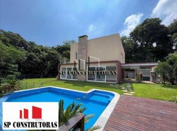 Casa · 493m² · 4 Quartos · 5 Vagas · Permuta - AT: 1.249 - 4 Min Shopping da Granja - 4 Suites - Acabamento Moderno