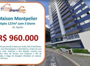 57aef9459845bc07f58ed2bf5a84ee962ded7348 · Apartamento com 3 dormitórios à venda, 127 m² por R$ 960.000,00 - Jardim Apolo II - São José dos Cam