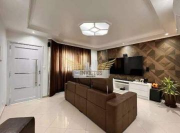 Casa · 205m² · 3 Quartos · 3 Vagas · Sobrado com 4 Quartos para Comprar, 205m² - Parque Novo Oratório, Santo André/SP.