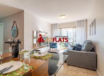 Apartamento · 57m² · 2 Quartos · 2 Vagas · Flat com ótimo preço no bairro Itaim Bibi. Confira!