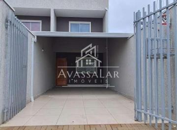 Casa · 76m² · 3 Quartos · 1 Vaga · Sobrado para locação com 3 dormitórios no bairro Umbará, Curitiba-PR