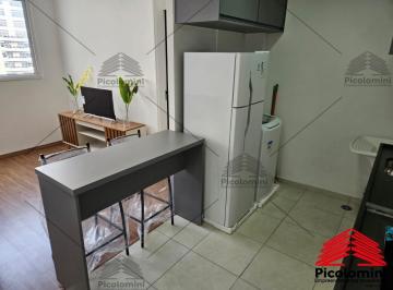 Foto 01 · Apartamento para locação de 35 m² na Mooca, 1 dormitório, 1 banheiro, sala de estar, cozinha, lavand