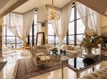 Apartamento · 412m² · 4 Quartos · 5 Vagas · Apartamento duplex mobiliado no Batel - 4 suítes e 5 vagas de garagem