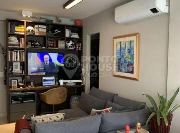 Apartamento · 37m² · 1 Quarto · 1 Vaga · Apartmento Studio mobiliado à venda no Campo Belo com 1 dormitório e 1 vaga