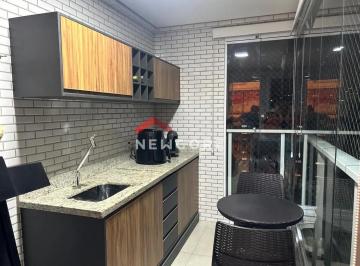 Apartamento · 59m² · 1 Quarto · 1 Vaga · Apartamento em Rua Colômbia - Boqueirão - Santos/SP