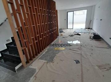Sala dois ambientes  · Sobrado à venda, 142 m² por R$ 894.000,00 - Parque Oratório - Santo André/SP