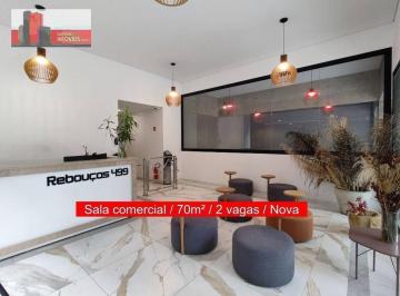 f6df36fbf8415d3bea4c2ca88be6049740d9ce2a · Sala comercial, 70m², Av. Rebouças, 499 - Cerqueira César, Edifício Rebouças 499