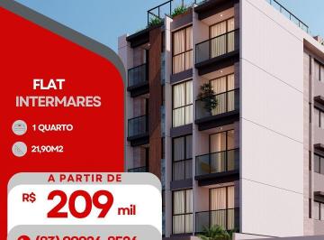 Apartamento · 21m² · 1 Quarto · Flat em Intermares