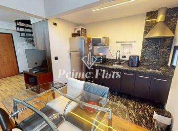 Apartamento · 52m² · 1 Quarto · 1 Vaga · Flat disponível para venda no Place Vendome Flat Service em Moema, com 52m², 1 dormitório e 1 vaga
