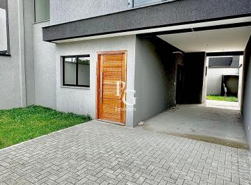 Casa · 128m² · 3 Quartos · 2 Vagas · Sobrado em Pinhais com 128m - 3 Dorm. sendo 1 Suíte - Espaço gourmet com churrasqueira - Vaga de gar