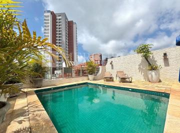 034dc435b17be9b9868fb9511561fcf703998316 · Cobertura Duplex no Guarujá, Enseada, Vista Panorâmica Para o Mar e Para a Mata, 3 Quartos, Sendo 1 
