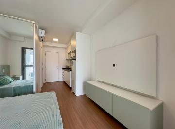 Apartamento de 1 quarto, São Paulo · Apartamento studio mobiliado para venda VAGA DE MOTO no Air Brooklin próx. metrô