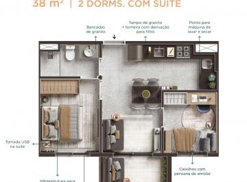 Apartamento de 2 quartos, São Paulo · Campo Belo apartamento 2 dormitórios como 1 vaga de automóvel