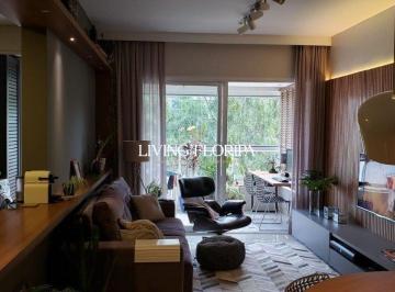 Apartamento · 89m² · 2 Quartos · Apartamento 2 quartos mobiliado na praia, 89m² -  Campeche, Florianópolis - SC