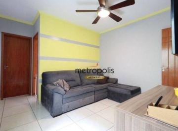 Sala · Cobertura à venda, 110 m² por R$ 430.000,00 - Jardim Santo Antônio - Santo André/SP