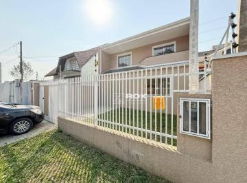 00d431c4a0decf9f03c3a43599a1a5feacf73b77 · Sobrado face norte com 3 quartos à venda - Abranches - Curitiba/PR