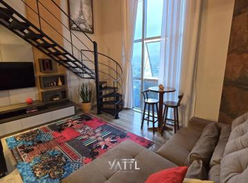 Apartamento · 60m² · 1 Quarto · 1 Vaga · Flat à venda, mobiliado com 60 m², Jaraguá do Sul