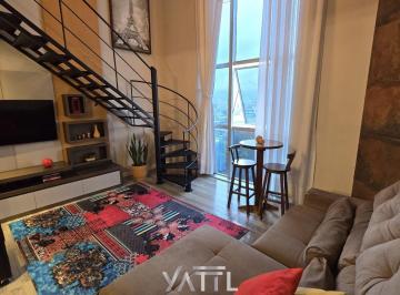 Apartamento · 60m² · 1 Quarto · 1 Vaga · Flat à venda, mobiliado com 60 m², Jaraguá do Sul