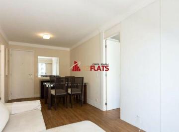 Apartamento · 49m² · 1 Quarto · 1 Vaga · Flat com ótimo preço no bairro Brooklin. Confira!