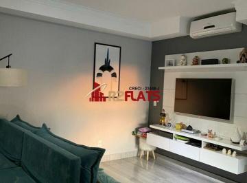 Apartamento · 69m² · 2 Quartos · 1 Vaga · Flat com ótimo preço no bairro Brooklin. Confira!