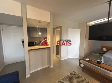 Apartamento · 37m² · 1 Quarto · 1 Vaga · Flat com ótimo preço no bairro Moema. Confira!