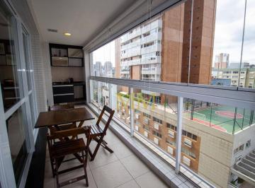 1c1a138e58467863249310fbc2bde2ea8b66780b · Apartamento com 1 dormitório à venda, 57 m² por R$ 880.000,00 - Gonzaga - Santos/SP