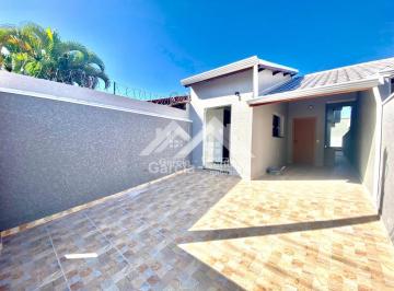 Casa · 135m² · 2 Quartos · 2 Vagas · Casa nova em Peruíbe