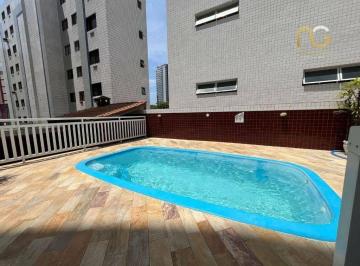 c2b044fc9a1002ba25879e325dd31c7c74e9ded5 · Apartamento com 2 dormitórios à venda, 80 m² por R$ 480.000,00 - Vila Guilhermina - Praia Grande/SP