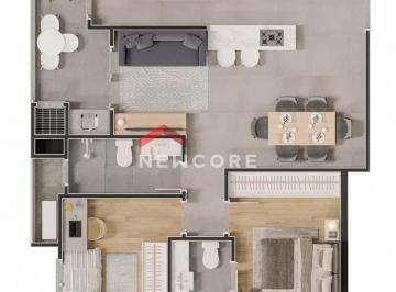 Apartamento · 67m² · 2 Quartos · 1 Vaga · Apartamento em  Rua Guilherme Kock - Santo Antônio - Joinville/SC