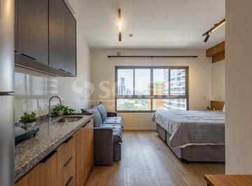 Apartamento · 25m² · 1 Quarto · Studio para locação de 25,00m² útil no Campo Belo.