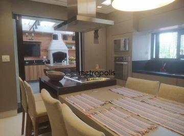 Cozinha · Sobrado à venda, 149 m² por R$ 751.000,00 - Vila Alzira - Santo André/SP