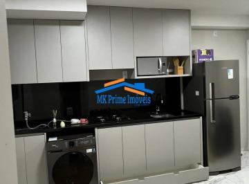 Apartamento · 37m² · 2 Quartos · 1 Vaga · Lindo apartamento com 2 dormitórios no Residencial das Rosas mobiliado.