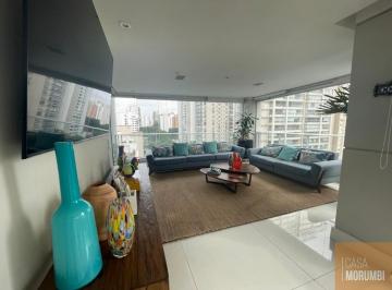 Foto 01 · Apartamento de alto padrão no Campo Belo, São Paulo - 4 quartos, 3 suítes, 2 salas, 5 banheiros, 5 v