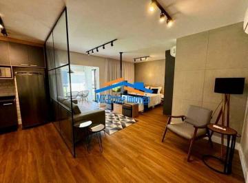 Apartamento · 77m² · 1 Quarto · 2 Vagas · Apartamento 77m² c/ 1 Dorm 2 Vagas para Locação - Chácara Santo Antônio/SP