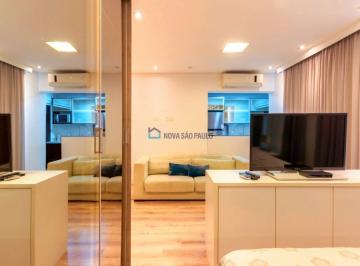 Apartamento · 48m² · 1 Quarto · 1 Vaga · Apartamento 01 dormitório com sacada 01 vaga - Vila Nova Conceição