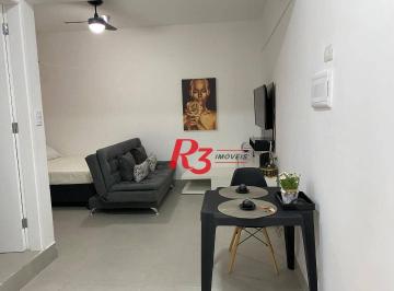 831c8b8c77dacffbf1d73fa3c79a644ba985aa98 · Kitnet, 37 m² - venda por R$ 350.000,00 ou aluguel por R$ 3.369,92/mês - Centro - São Vicente/SP