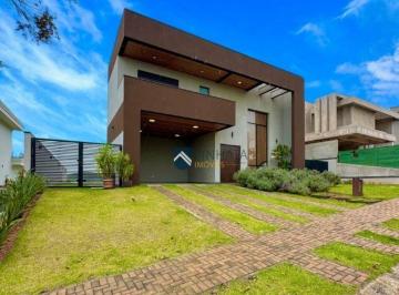 8cb49efcb5370399627fceef3cb9ed642841c7bd · Casa com 5 dormitórios à venda, 440 m² por R$ 4.280.000 - Condomínio Campo de Toscana com uma vista