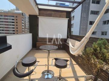Apartamento · 140m² · 1 Quarto · 3 Vagas · Cobertura para aluguel, 1 quarto, 1 suíte, 3 vagas, Savassi - Belo Horizonte/MG