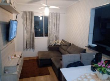 Sala de estar · APARTAMENTO A VENDA, 2 QUARTOS, 54M², R$295.000.00, CONDOMÍNIO MORADA DOS PASSÁROS, PARQUE RESIDENCI