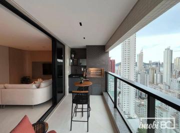 Sacada integrada · Apartamento com 4 dormitórios à venda, 133 m² por R$ 3.900.000,00 - Centro - Balneário Camboriú/SC