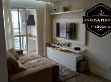 Sala · Apartamento à venda, 65 m² por R$ 500.000,00 - Vila Leopoldina - Santo André/SP