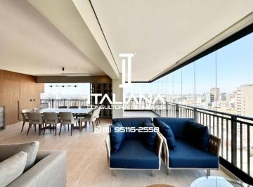 Apartamento · 227m² · 3 Quartos · 4 Vagas · Apartamento Mobiliado no Jardim Paulista - 3 Suítes e 4 Vagas