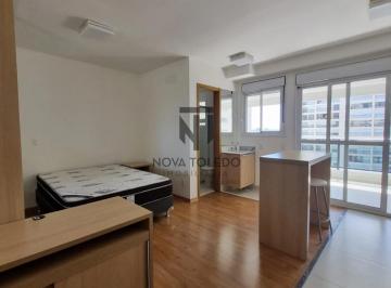 Apartamento · 40m² · 1 Quarto · 1 Vaga · STUDIO / FLAT PARA LOCAÇÃO - 40m² - SEMI-MOBILADO - EDIFÍCO MORIAH - JARDIM AQUARIUS